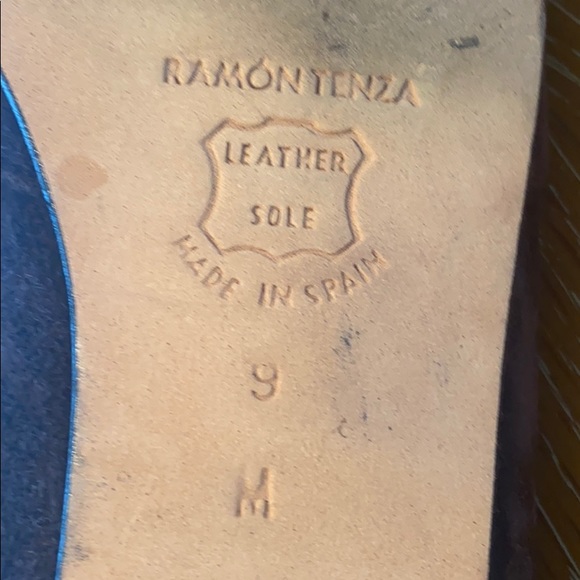 Chocolate brown suede Ramon Tenza shoes - Picture 6 of 6